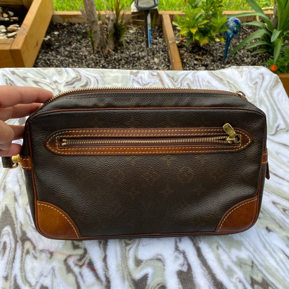 Louis Vuitton LV Clutch Bag Marly Dragonne GM